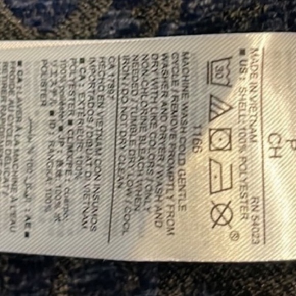 Old Navy Open Front Jacquard Print Navy Black Blazer NWT
Sz Small - Picture 9 of 9